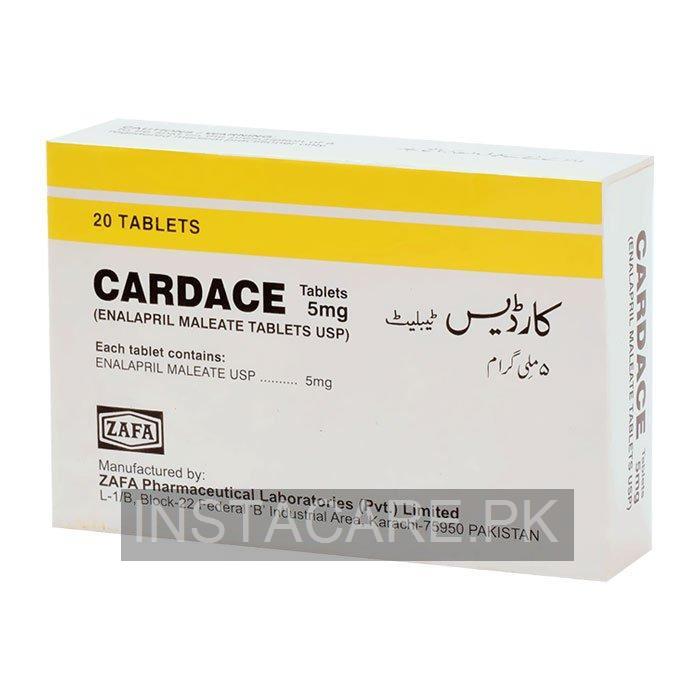 Cardace Tab 5 MG 2x10's