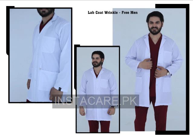 WRINKLE FREE LAB COAT MEN / WOMEN