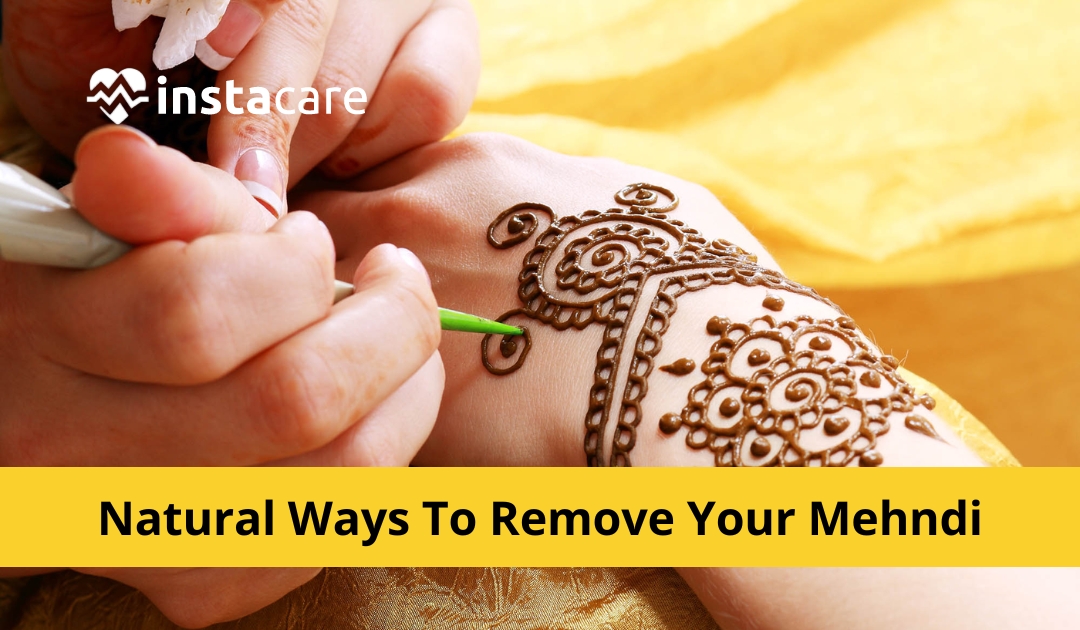 Olive Oyl Porn Captions - 14 Natural Ways To Remove Your Mehndi