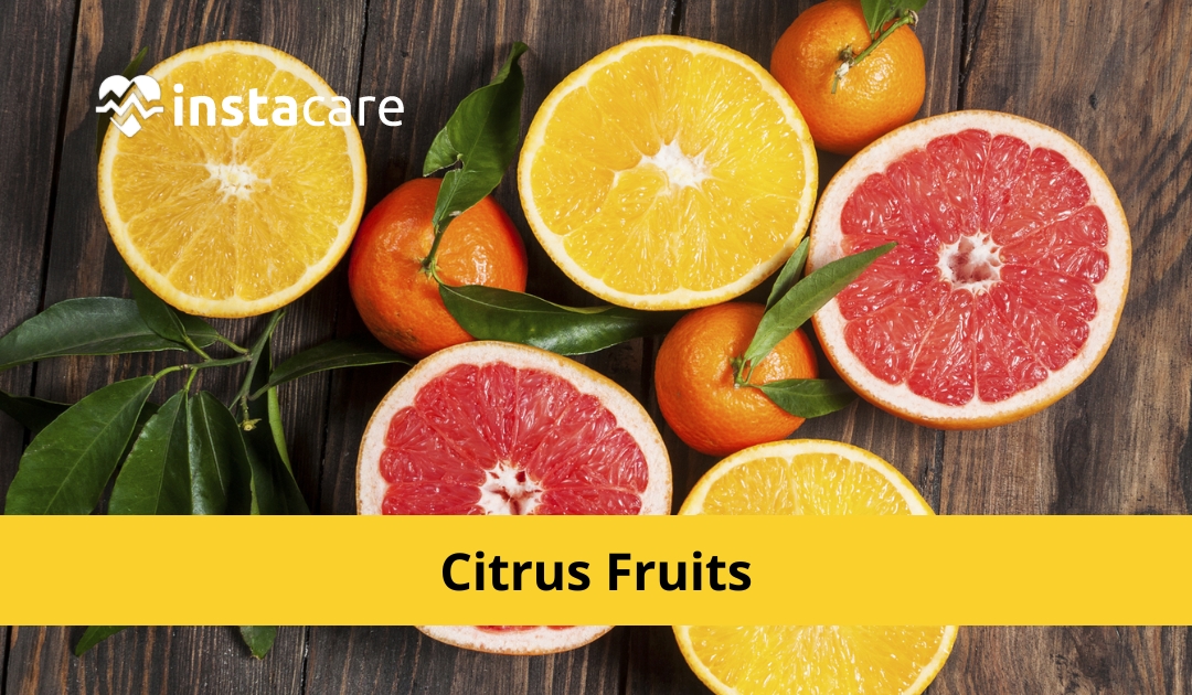 Citrus fruit for respiratory health