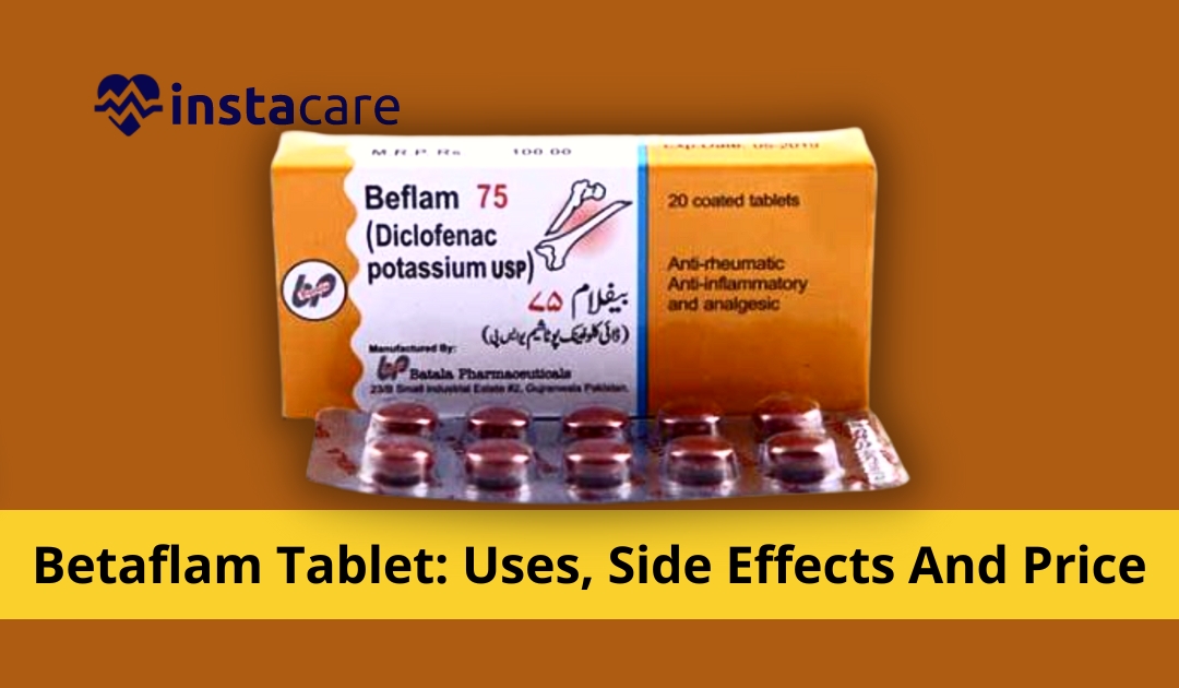 Picture of Betaflam Tablet - Uses Side Effects And Price In Pakistan