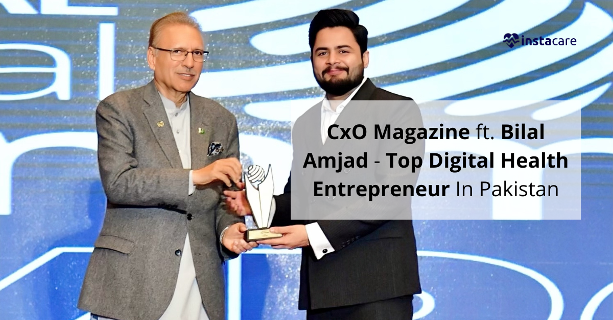 Picture of CxO Magazine Ft Bilal Amjad - Top Digital Health Entrepreneur In Pakistan