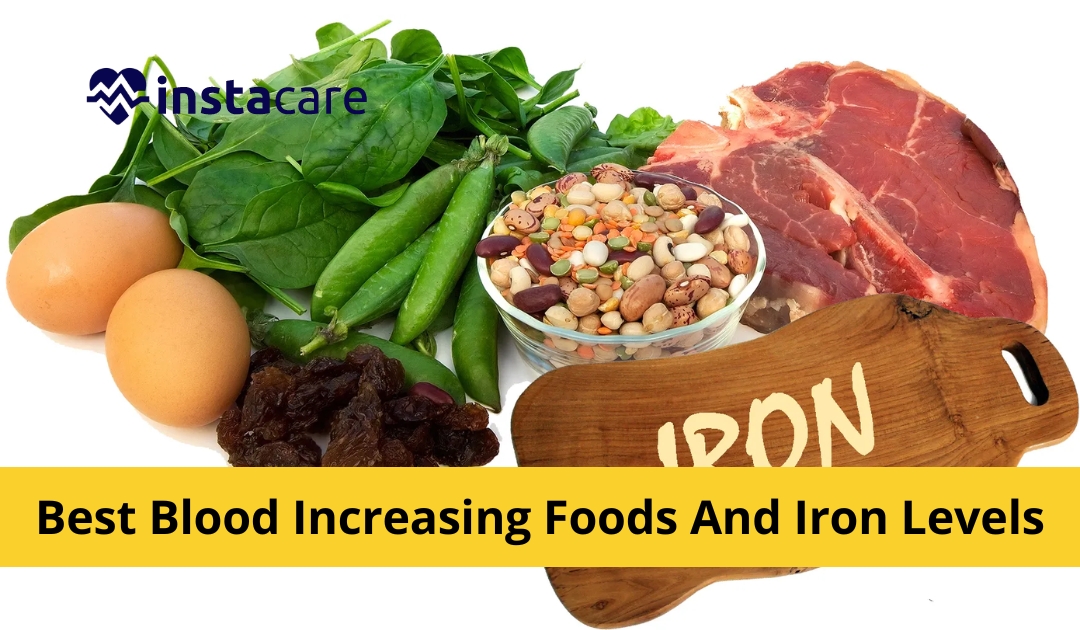 Picture of 10 best blood-increasing foods and iron levels