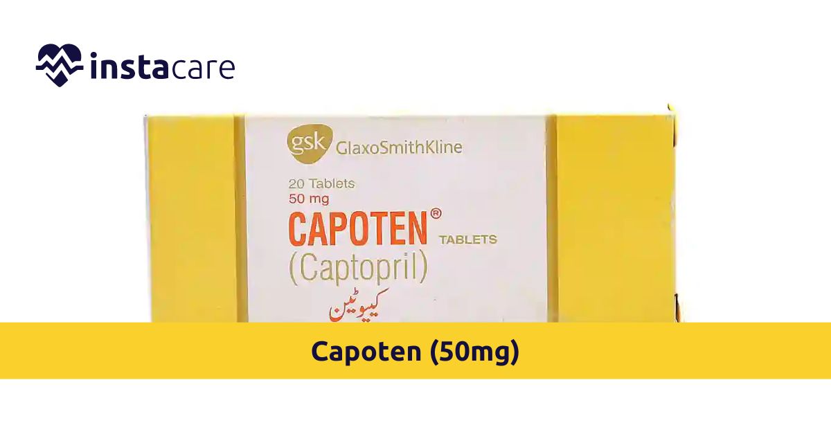 Picture of Important Details About Capoten 50mg You Must Know