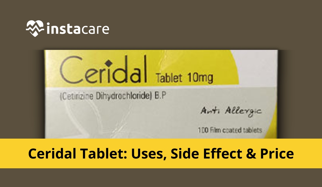 Picture of Ceridal Tablet - Uses Side Effect and Price in Pakistan