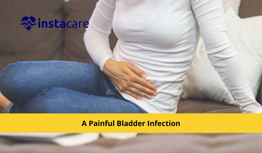Picture of Cystitis - A Painful Bladder Infection - Causes Symptoms Treatment