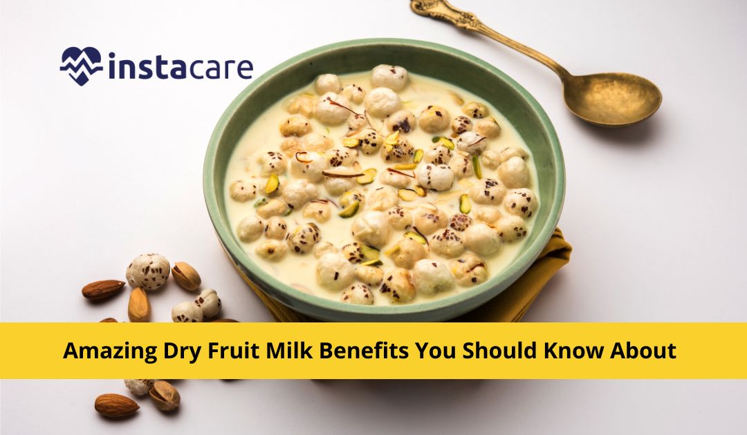 Picture of Amazing Dry Fruit Milk Benefits You Should Know About