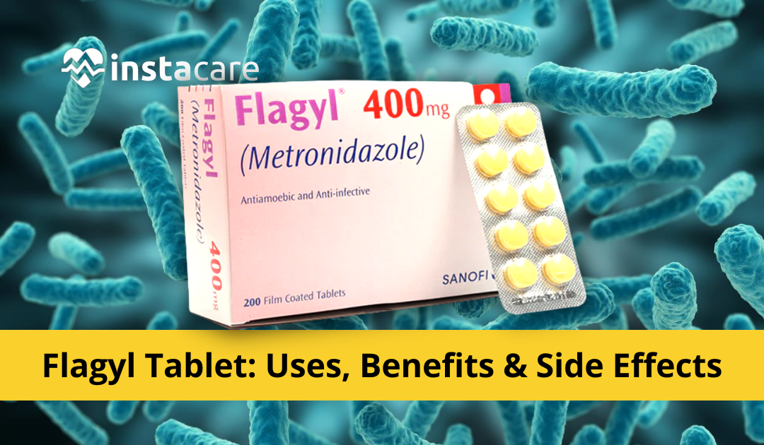 Picture of Flagyl Tablet - Uses Side Effects Dosage and Price