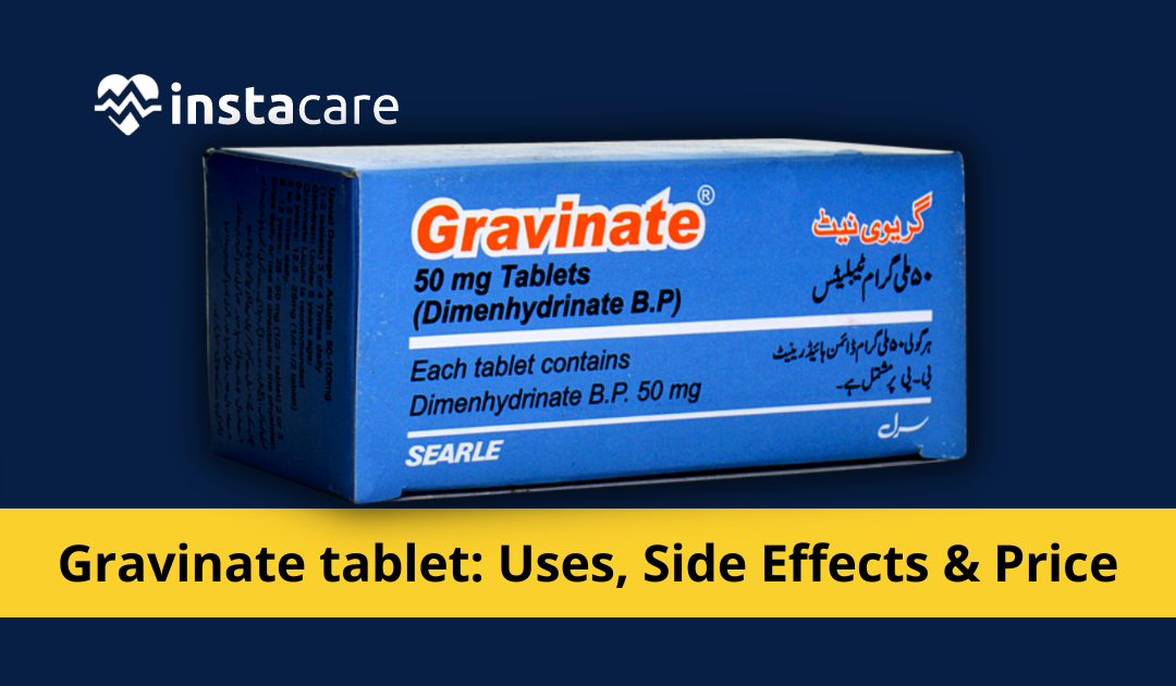 Picture of Gravinate Tablet - Uses Side Effects Dosage and Price