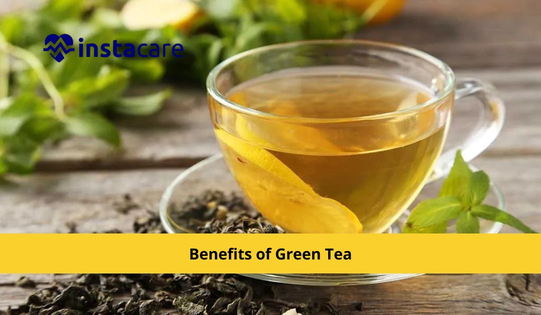 Picture of Benefits of Green Tea for Eyes Health