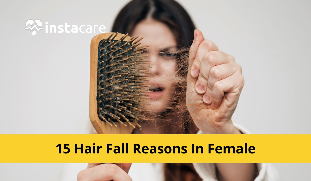 Picture of 15 Hair Fall Reasons In Female