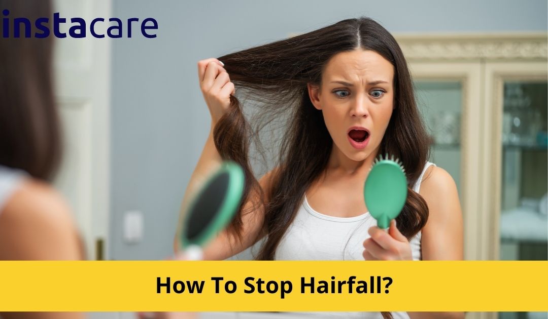 6 Ways to Stop Hair Fall Immediately At Home