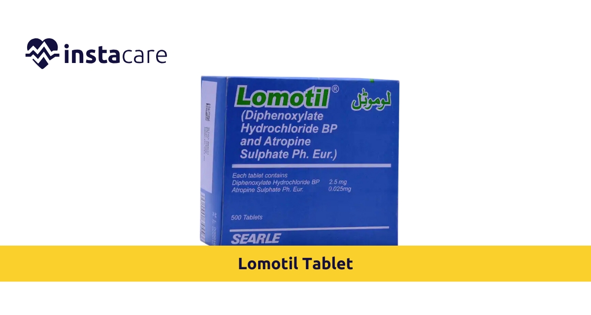 Picture of Lomotil Tablet Uses and Side Effects