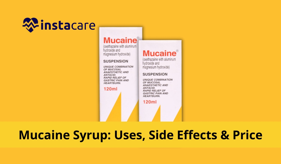 Picture of Mucaine Syrup - Uses Side Effects And Price In Pakistan