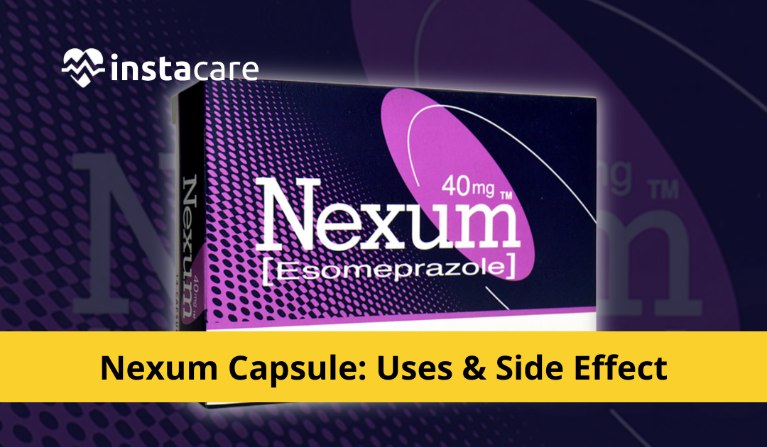 Picture of Nexum Capsule - Uses Side Effect and Price in Pakistan