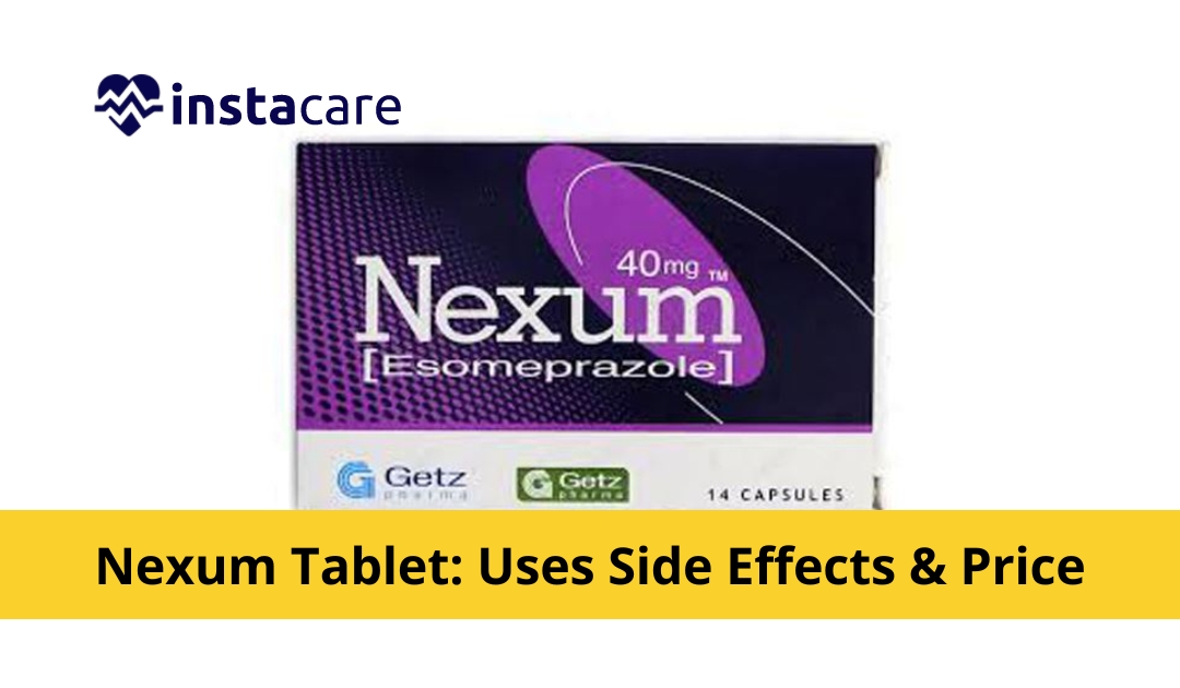 Picture of Nexum Tablet - Uses Side Effects And Price In Pakistan