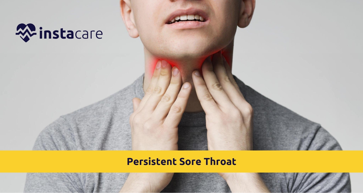 Picture of Persistent Sore Throat - Causes and Treatment Options