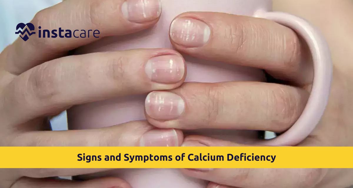 Picture of Here Are The Signs and Symptoms of Calcium Deficiency in the body