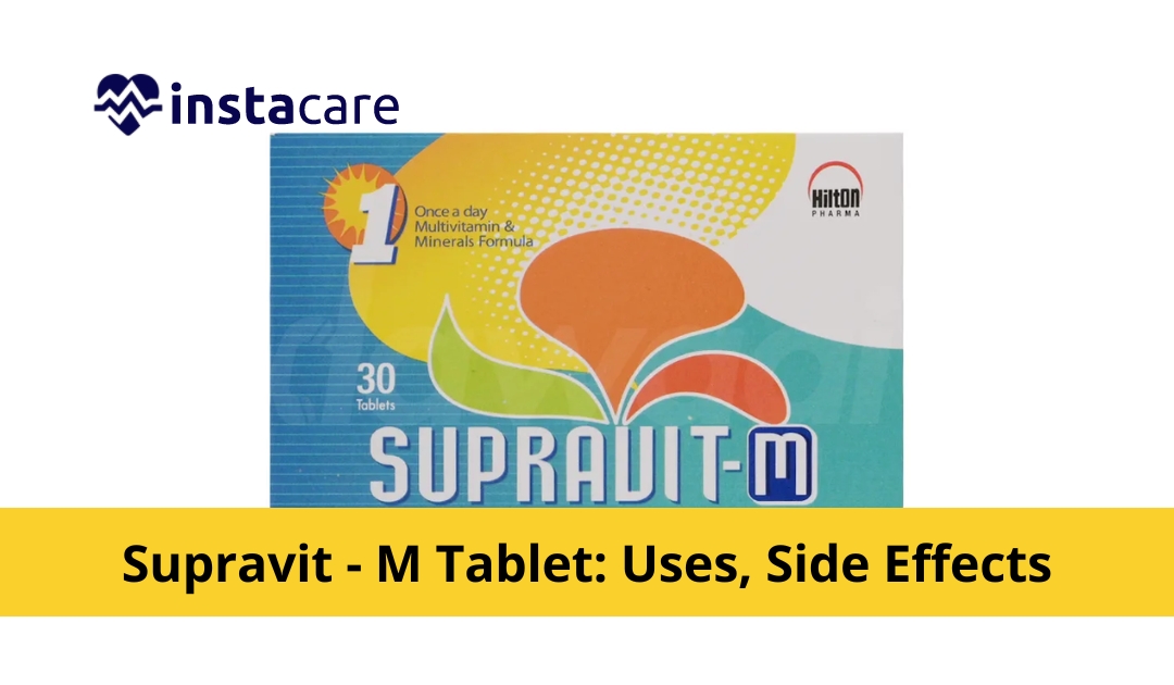 Picture of Supravit - M Tablet - Uses Side Effects And Price In Pakistan