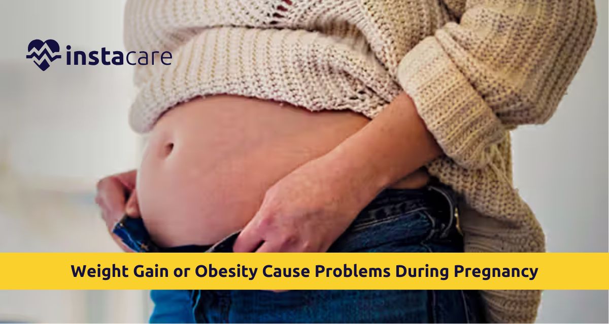 Picture of How can Weight Gain or Obesity Cause Problems During Pregnancy